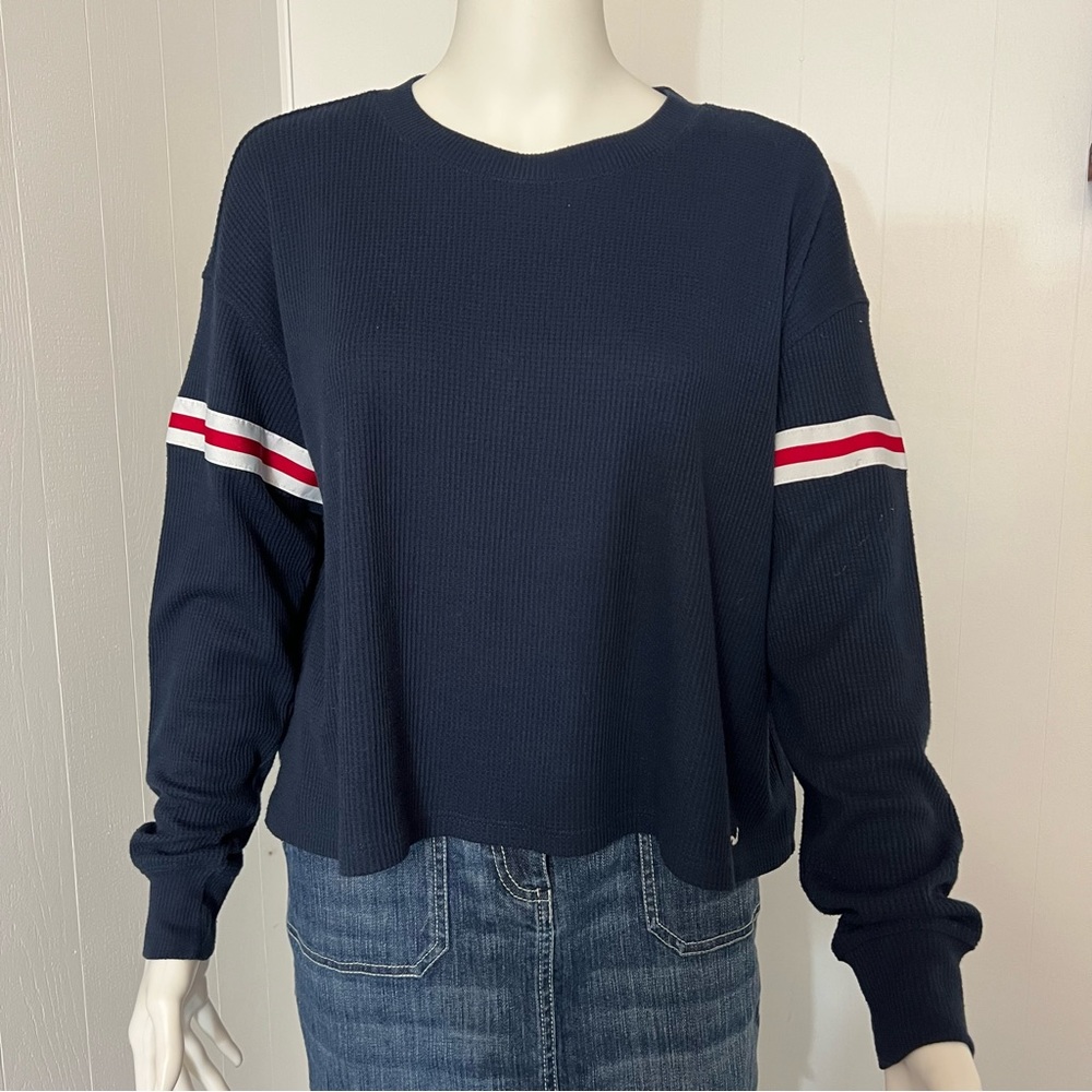 Hollister Boyfriend Waffle Knit Tee XS